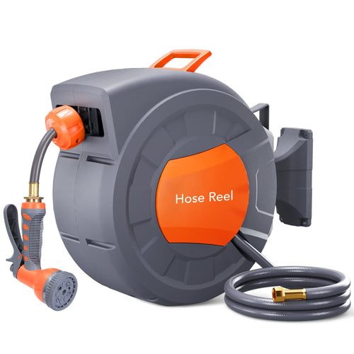 100 ft Retractable Garden Hose Reel — product image 1