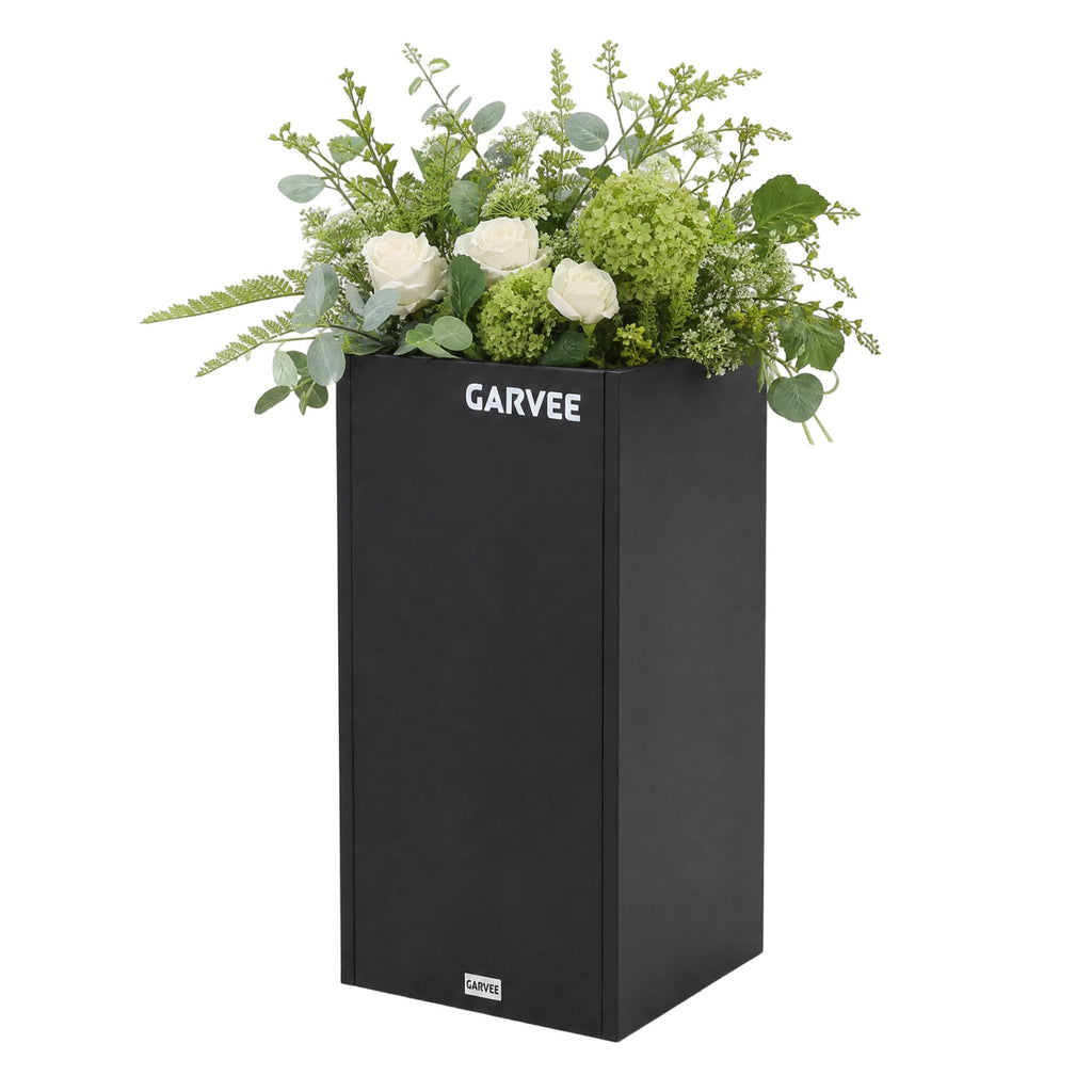 15 × 15 × 30-Inch Metal Planter Box — product image 1