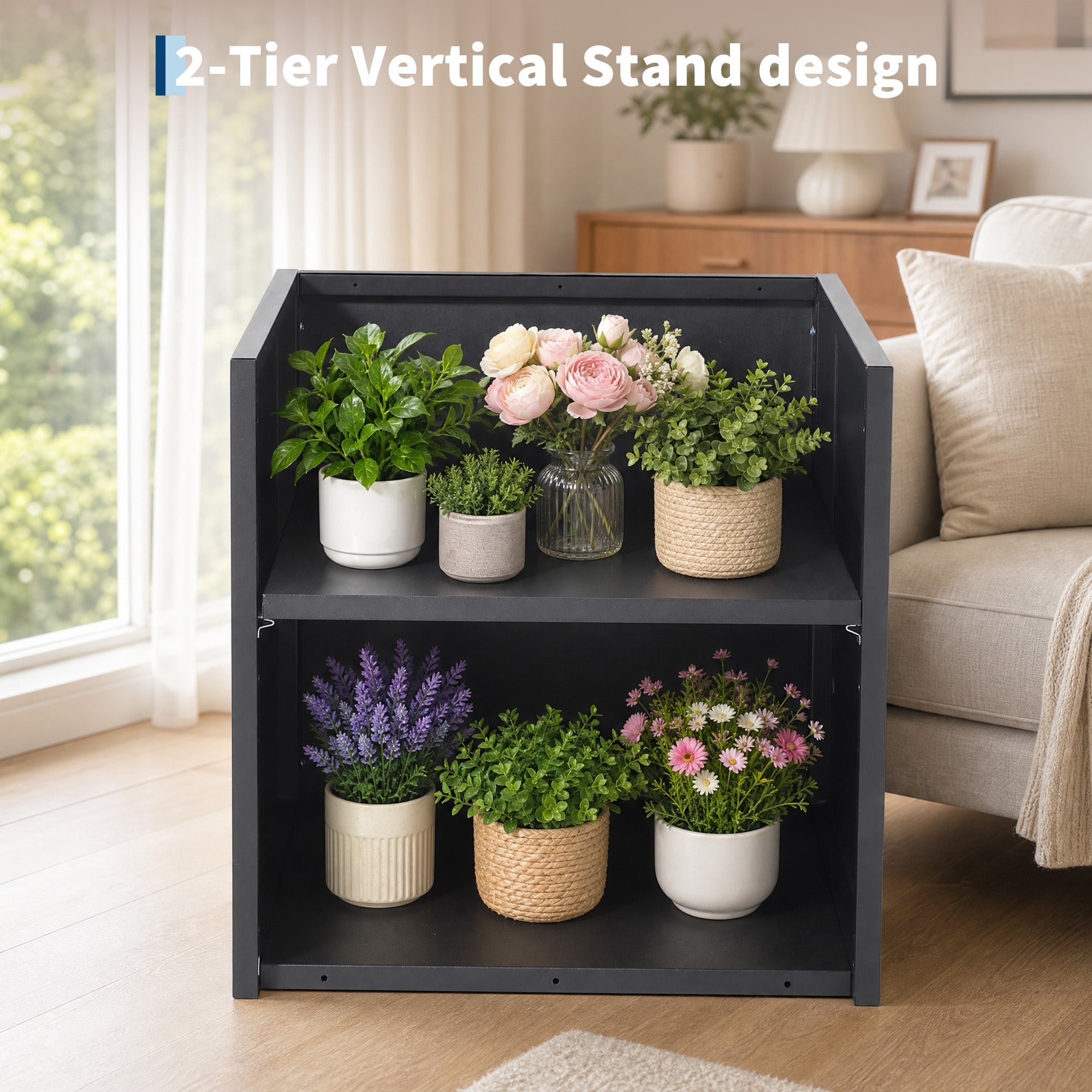 20-Inch Square Metal Planter Box — product image 2