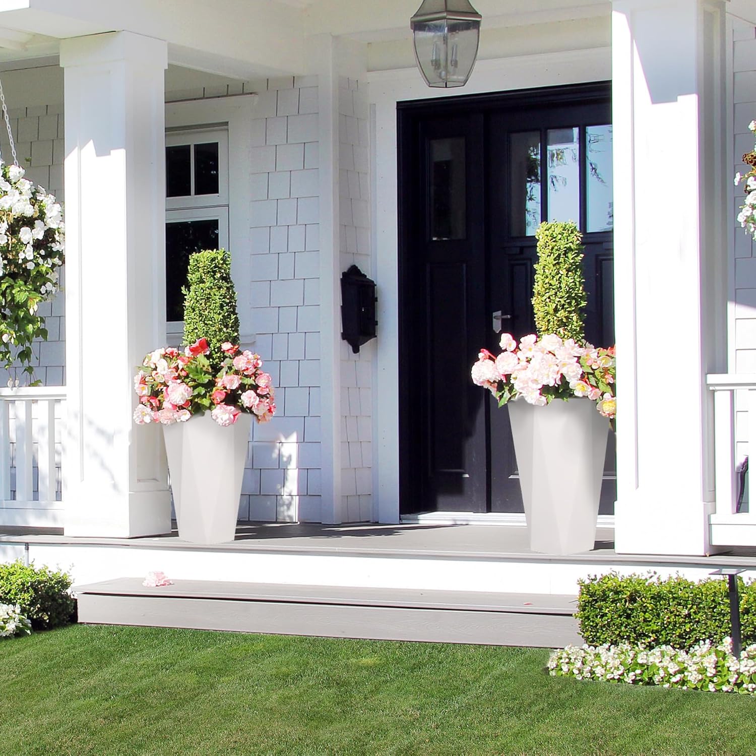 22.4-Inch Tall Planters — Set of 2 — product image 3
