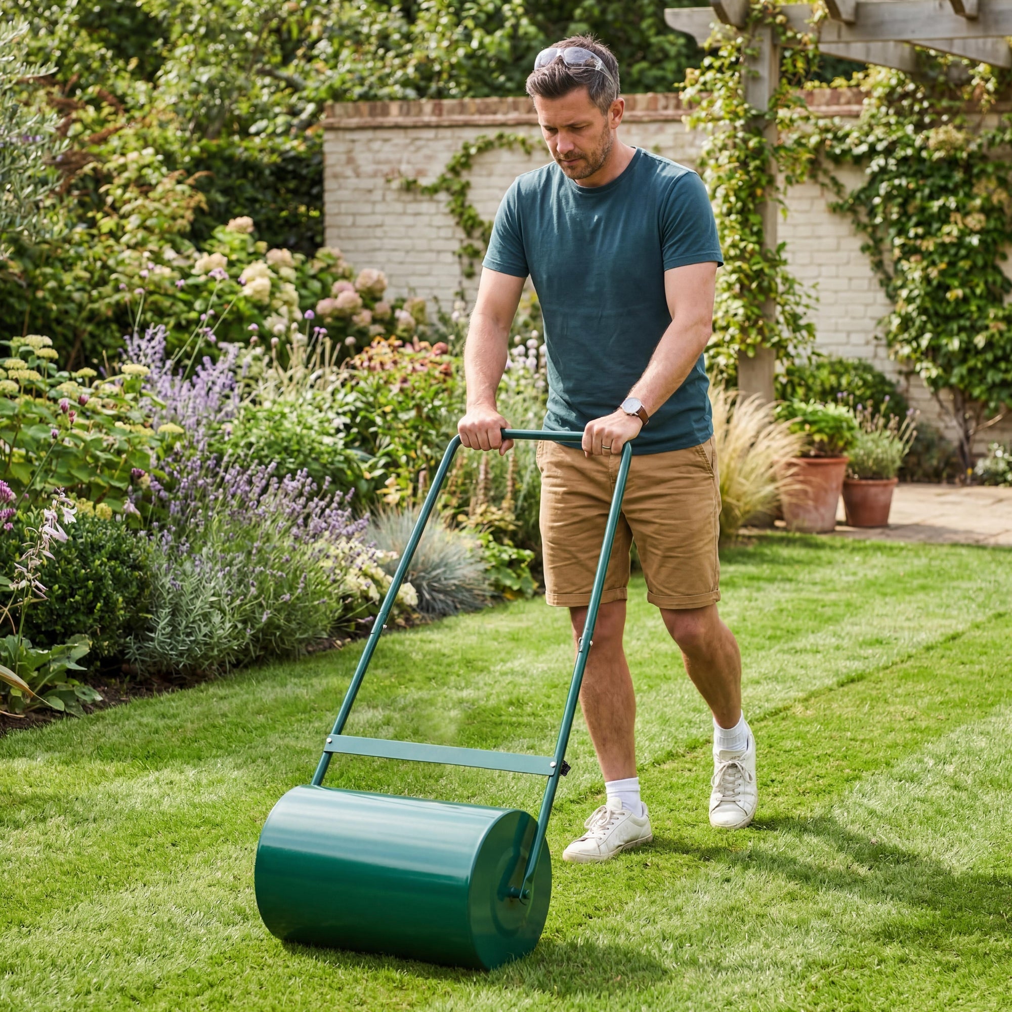 23-Inch Garden Lawn Roller — product image 2