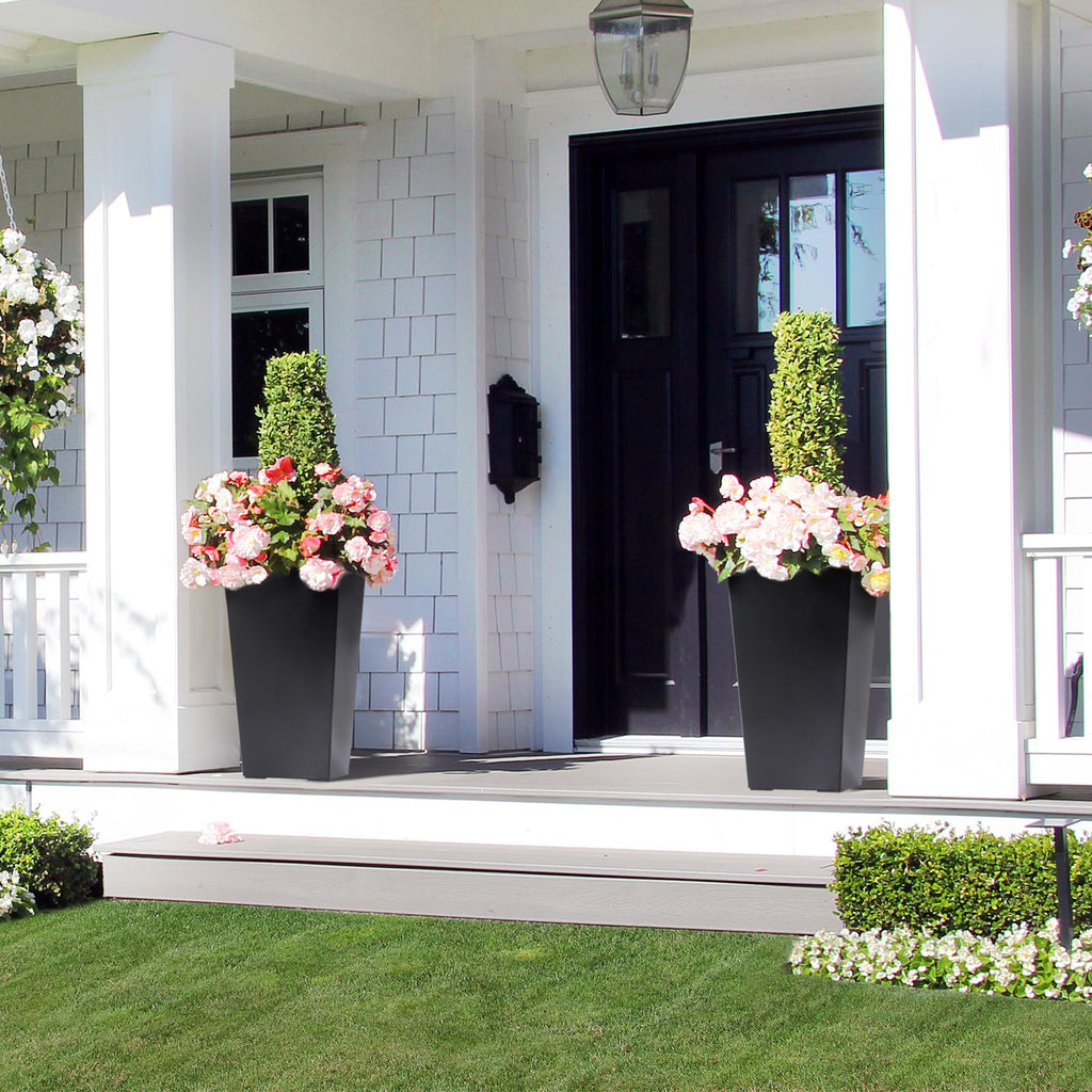 Self-Watering Tall Planters — Set of 2 — product image 3